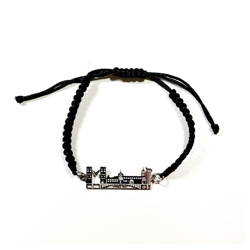 Joyas Online • Joyería J. Hernández • Pulsera Skyline Teruel Macramé Negro